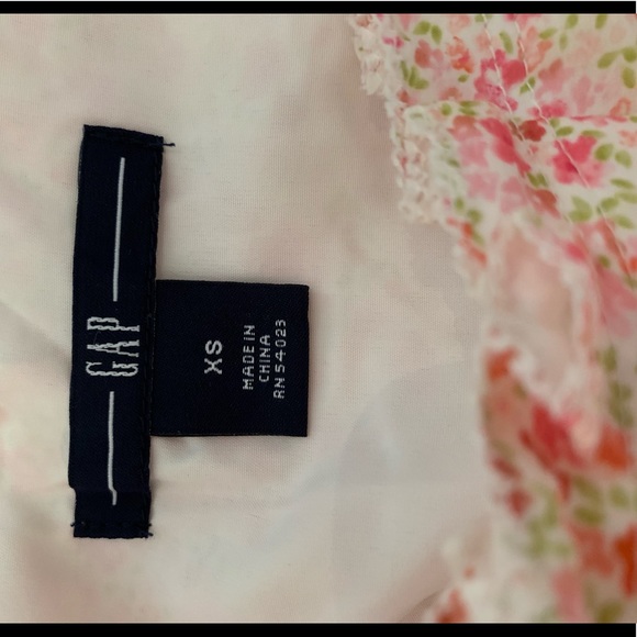 GAP Floral Top 🌸 Vintage Camisole (Size XS) - Picture 7 of 8